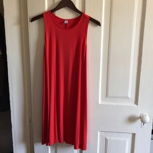 Sleeveless swing dress size M